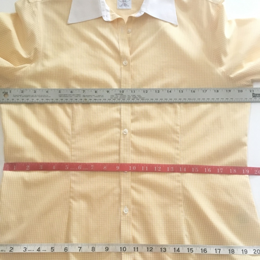 Brooks Brothers Women’s “346” Fitted Shirt Sz 12 - Picture 4 of 8